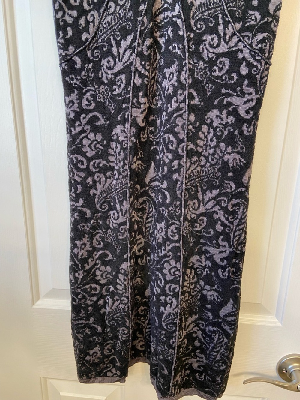 Free People Black and Grey Starstruck Woven Beaded Bodycon Dress Sz Medium - Picture 5 of 15